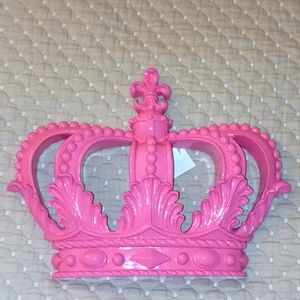 Juicy Couture Inspired Pink Crown Decor
